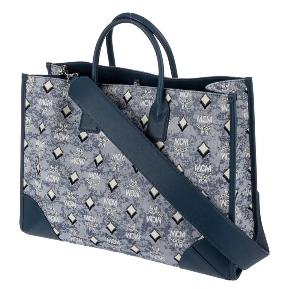 NWT MCM Visetos Tote - Picture 2 of 6